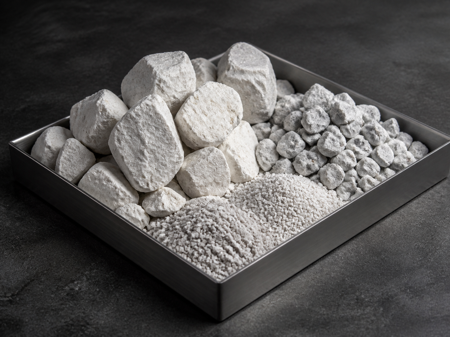 Dolomite lumps for refractory and industrial processing